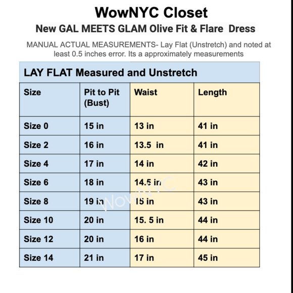 $188 NWT GAL MEETS GLAM Olive Fit & flare dress - Picture 6 of 10